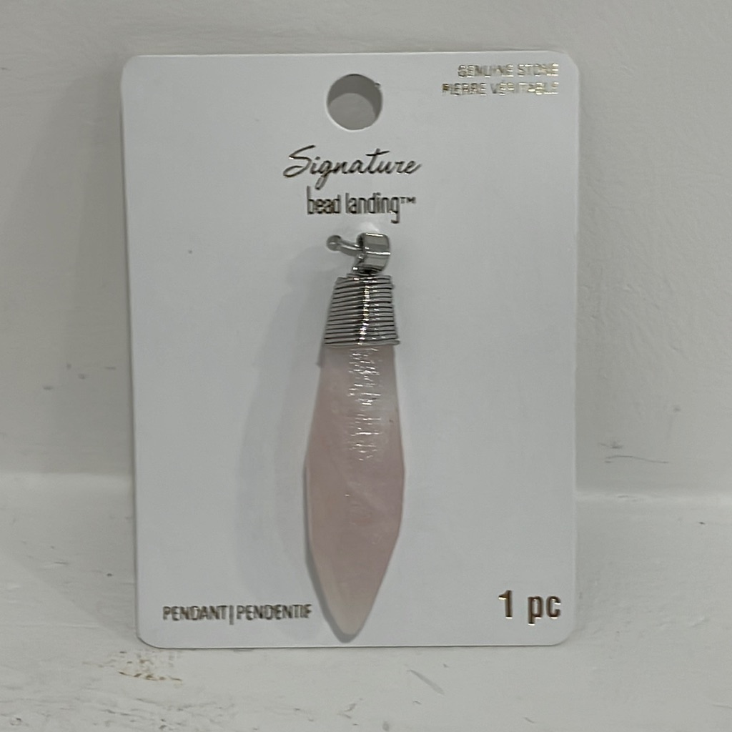 Nwt Bead Landing Genuine Stone Pendant 15$